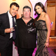 Rob Goldstone, center, is pictured here with his Russian artist Emin Agalarov (Photo: Aaron Davidson/Getty Images)
